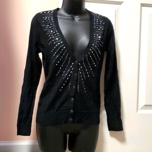New York & Company Embellished Sweater NWT